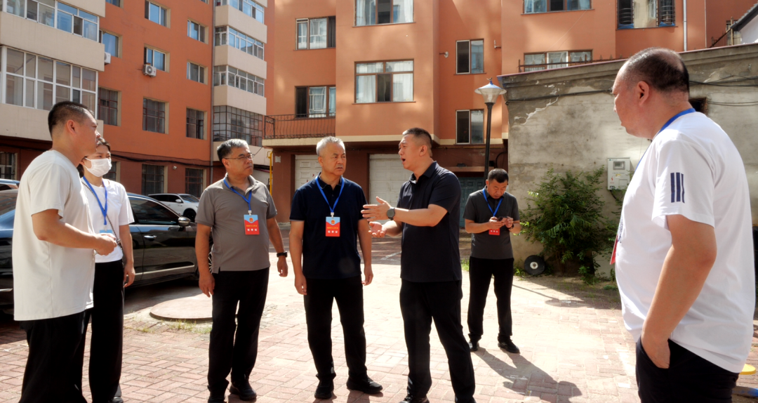 向阳区人大常委会组织代表视察我区城市建设工作情况